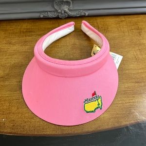 NWT never worn. Masters pink sun visor. Purchased at the 2007 masters!